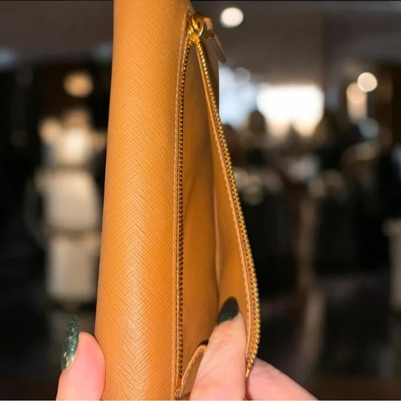 Prada Saffiano Leather Long Wallet - Picture 3 of 5